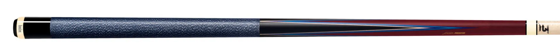 Predator 4 Point Sneaky Pete Purple Heart / Blue Points Linen Wrap Pool Cue - Image 5