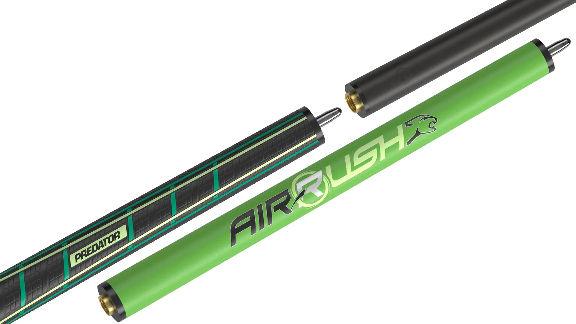 Predator Air Rush Neon Green Jump Cue – Sport Wrap