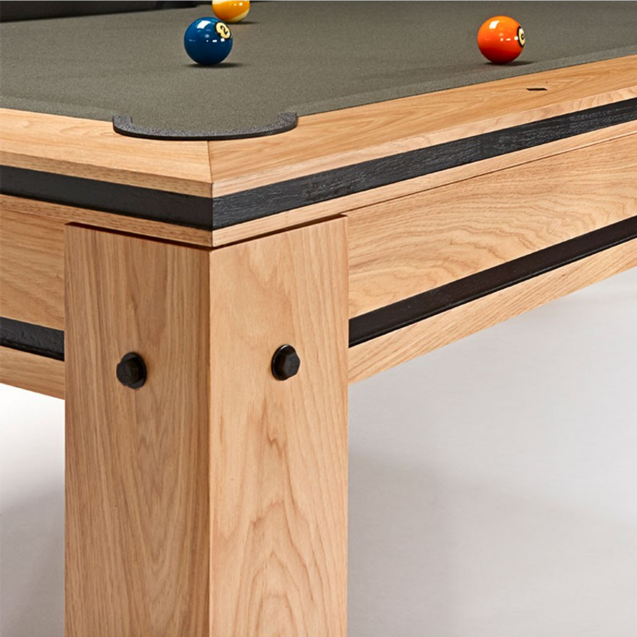 Natural Hickory Pool Table - Image 7