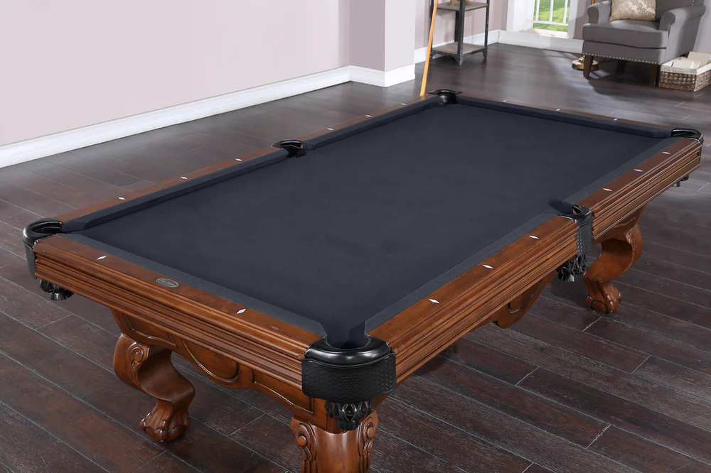 Savannah 8 Foot Pool Table Birch Brown Walnut