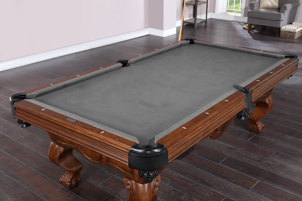 Savannah 8 Foot Pool Table Birch Brown Walnut - Image 4