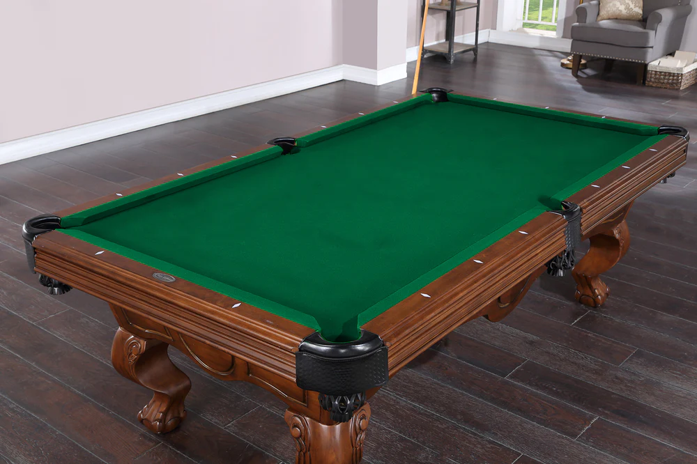 Savannah 8 Foot Pool Table Birch Brown Walnut - Image 9
