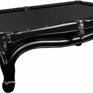 Athens 8 Foot Pool Table Birch Black