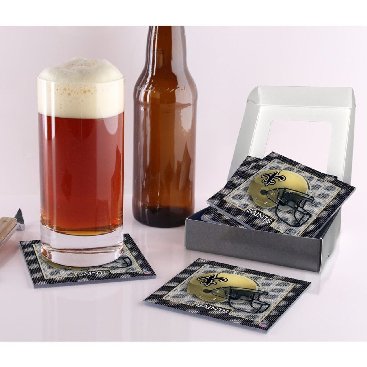 New Orleans Saints Coaster Set - Image 3