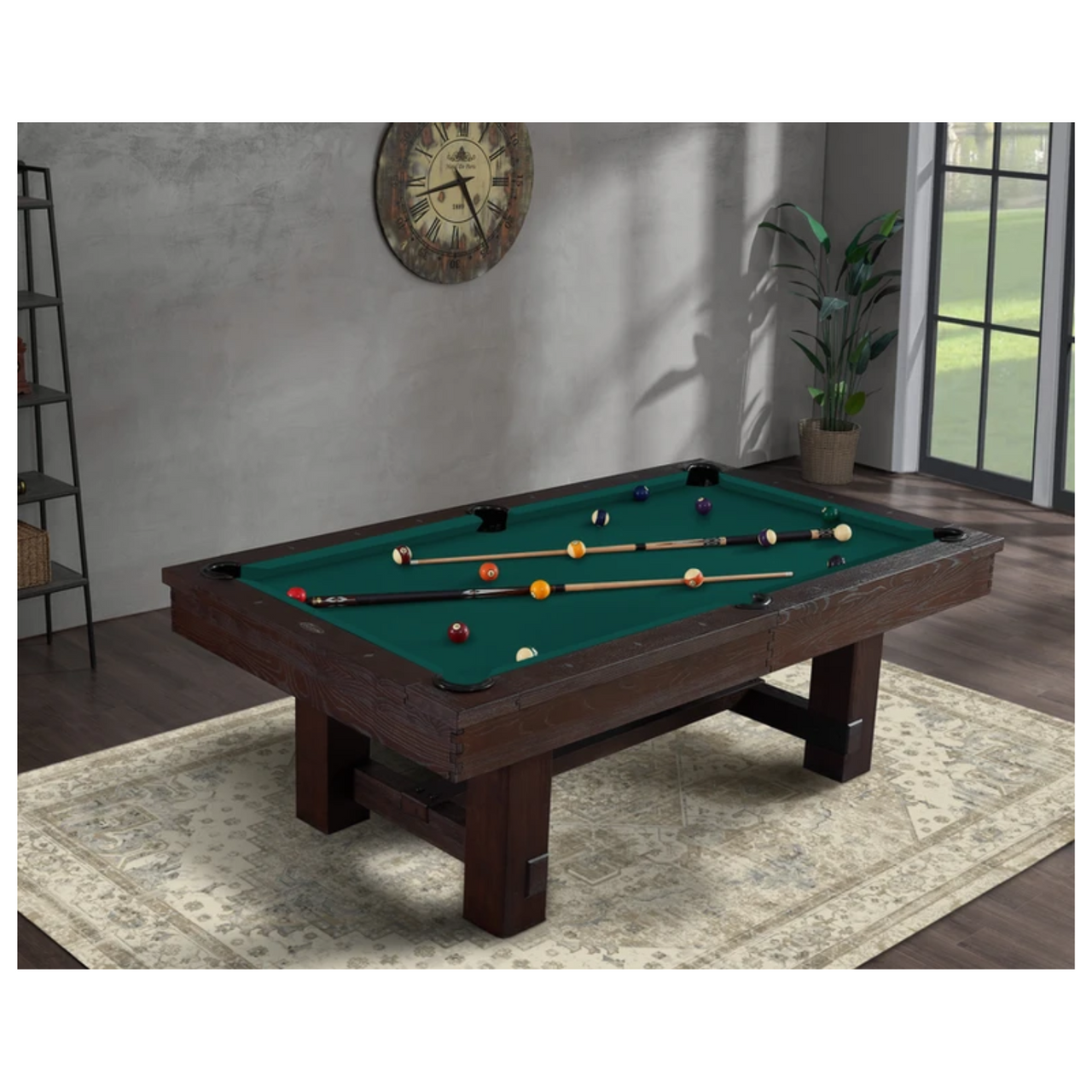 Imperial Reno Weathered Dark Chestnut Pool Table - Image 3