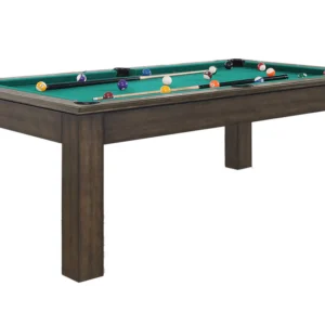 Albany 7 Foot Pool Table with Dining Top Grey Walnut
