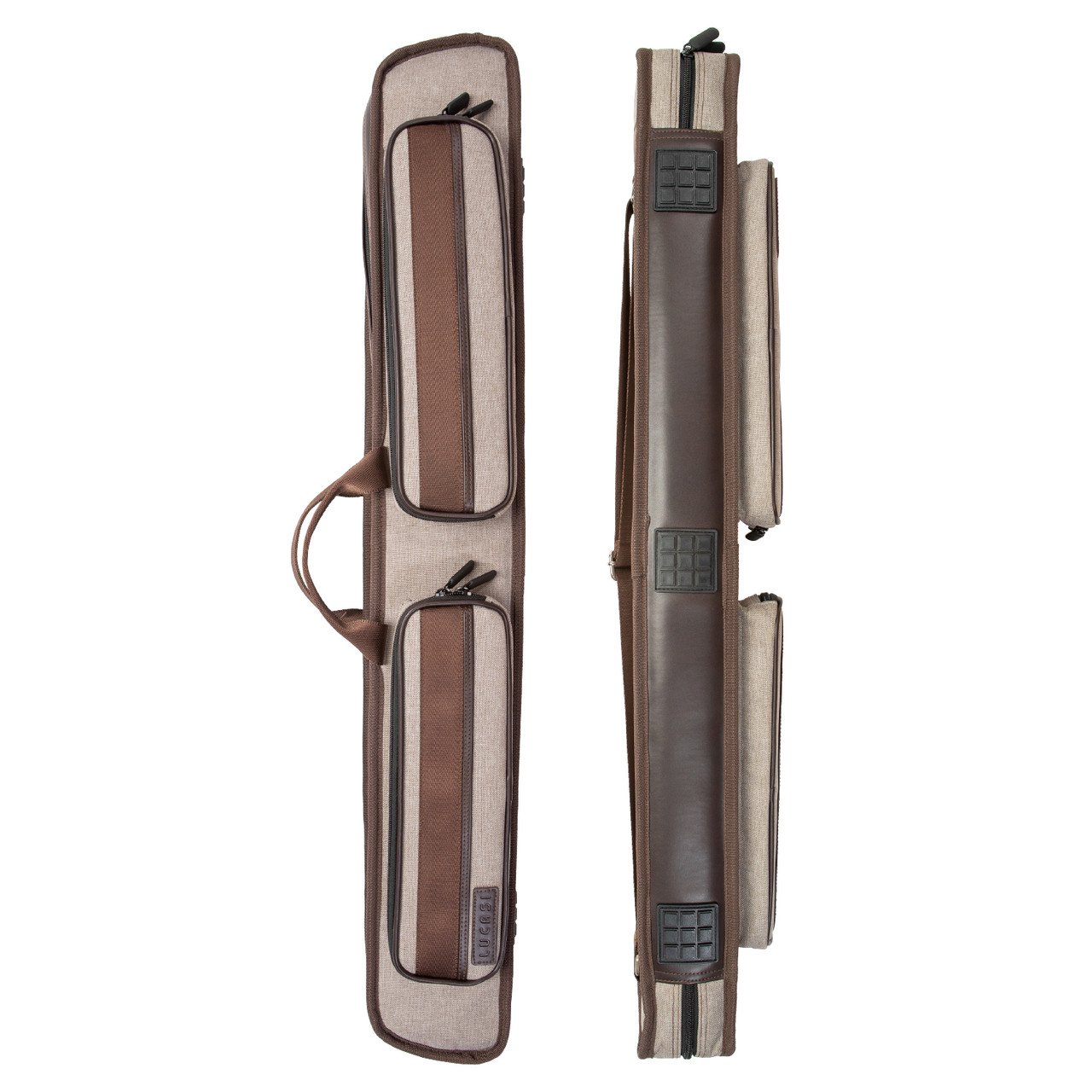 Lucasi Duo 2B/4S LZDU24GY Soft Case – Grey/Brown - Image 5