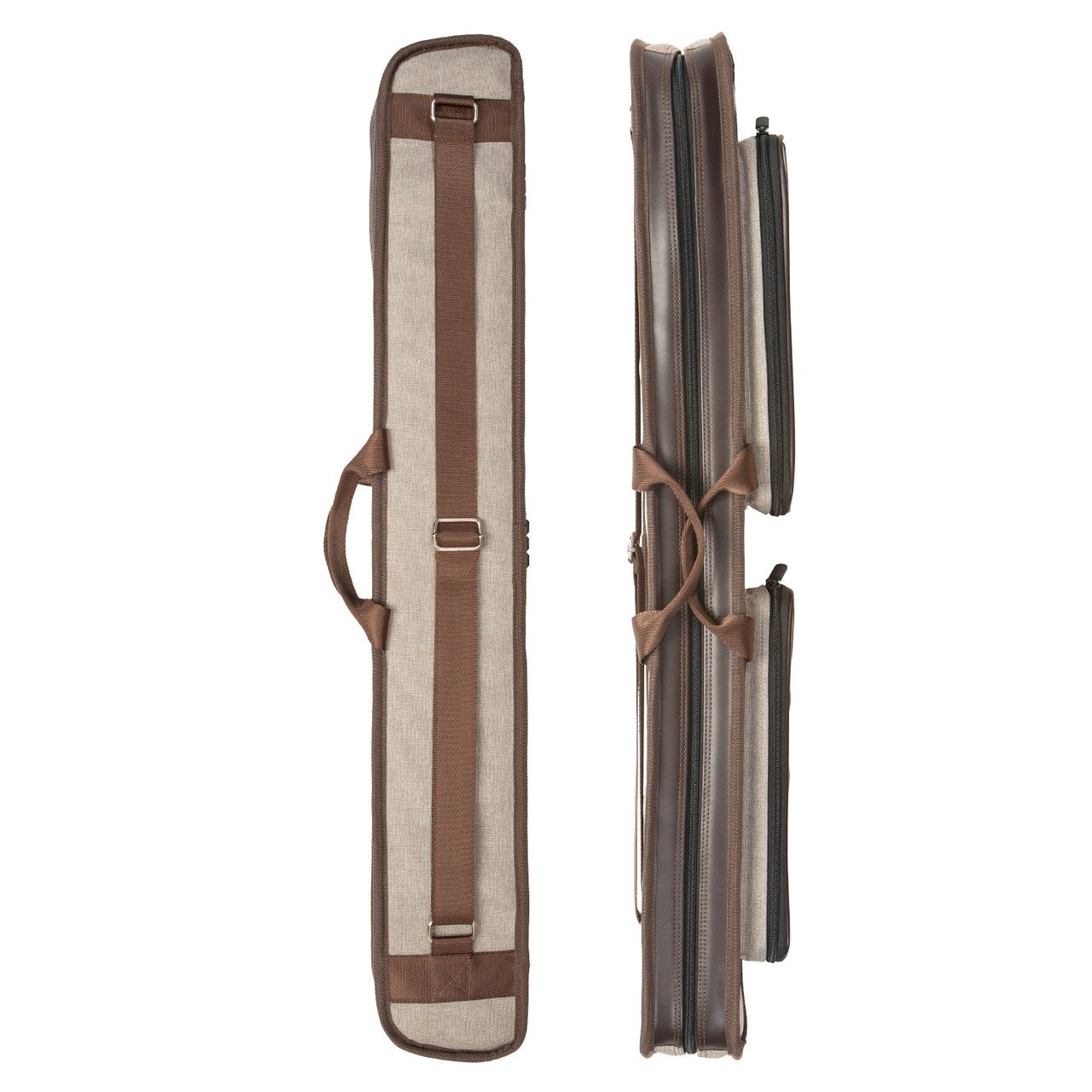 Lucasi Duo 2B/4S LZDU24GY Soft Case – Grey/Brown - Image 4