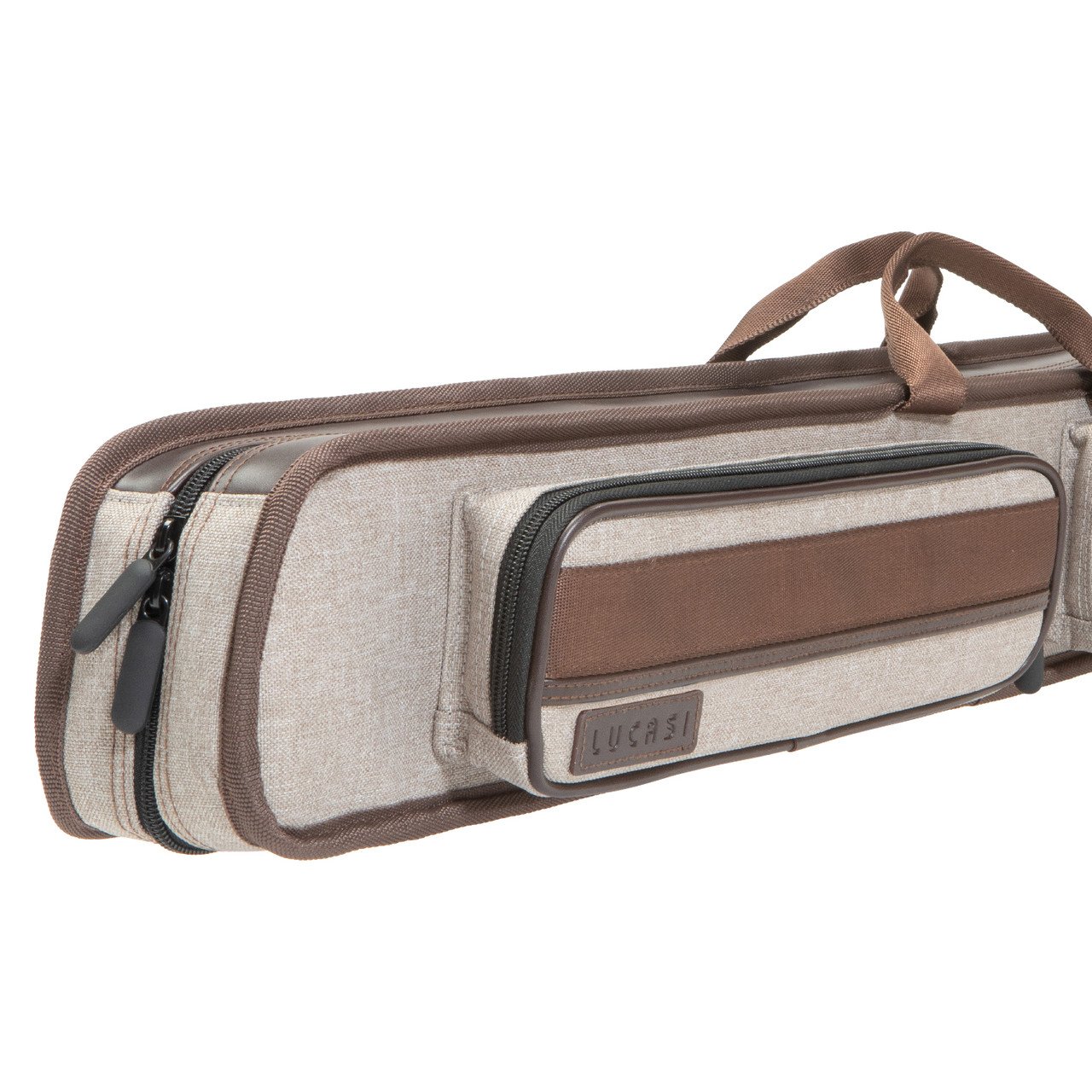 Lucasi Duo 2B/4S LZDU24GY Soft Case – Grey/Brown - Image 3