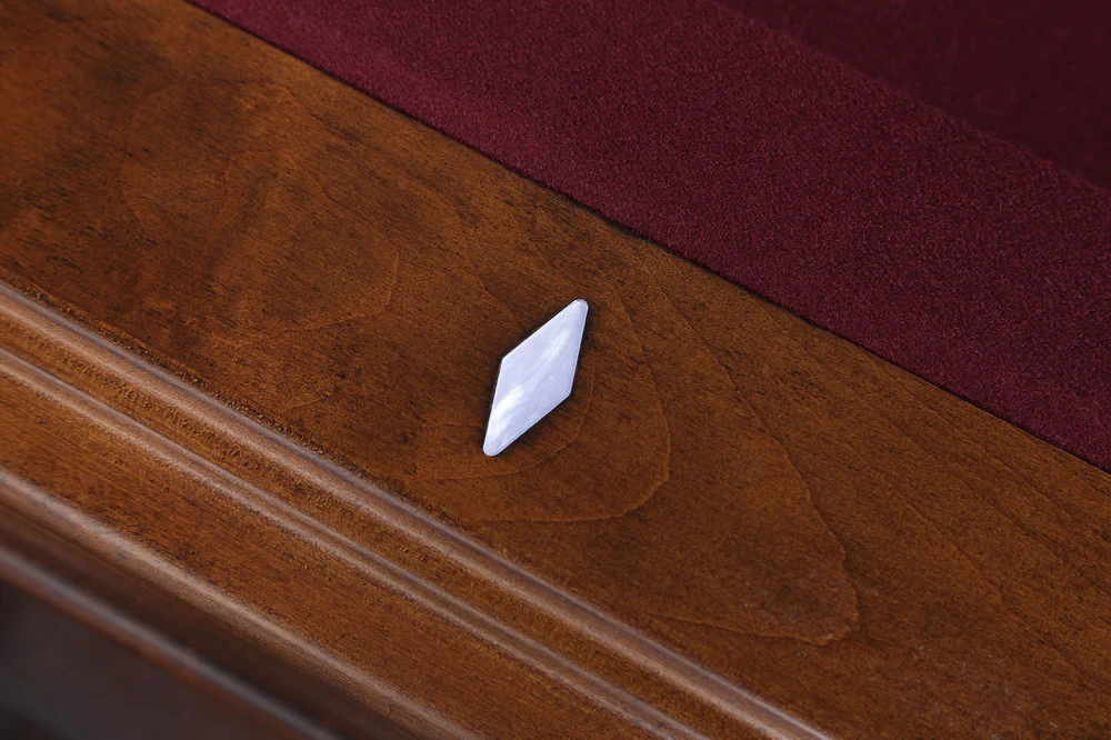 Savannah 8 Foot Pool Table Birch Brown Walnut - Image 8