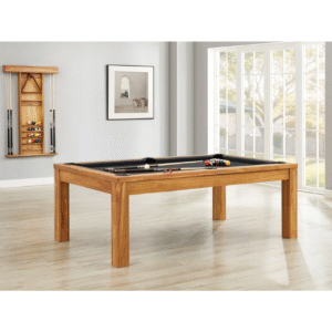 Imperial Penelope II Pool Table with Dining Top in Acacia