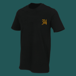 Predator 314 T-Shirt with Gold Embroidered 314 Logo