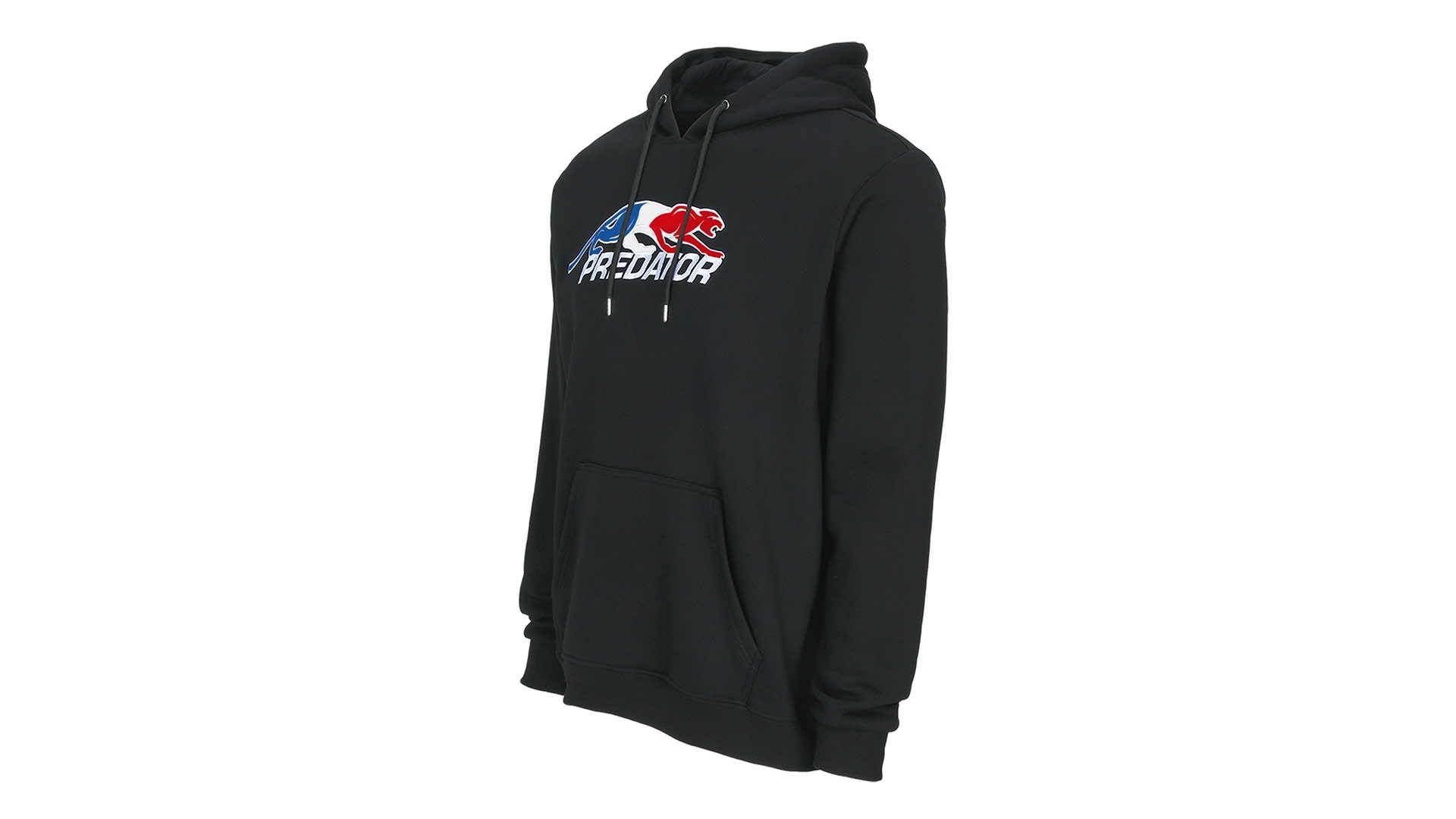 Predator Black Hoodie with French Flag Embroidered Logo