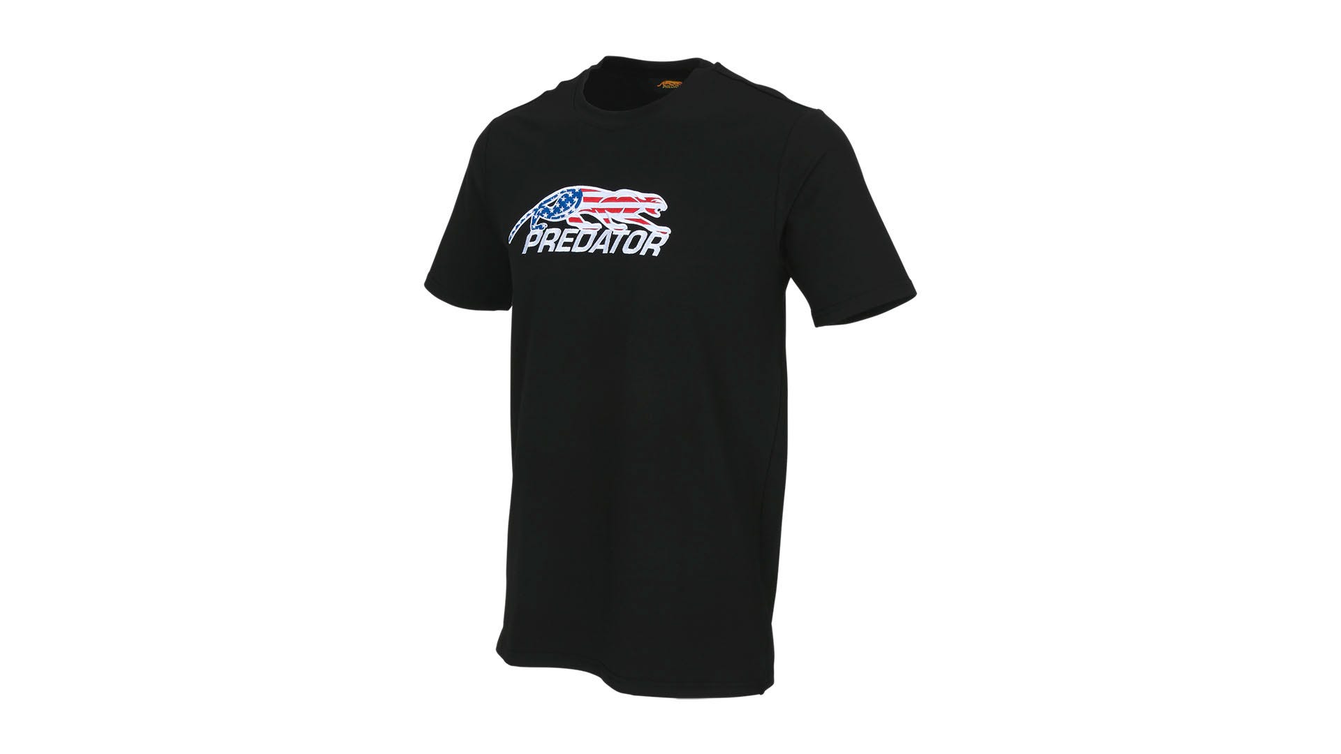 Predator Black T-Shirt with USA Embroidered Logo