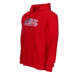 Predator Red Hoodie with USA Embroidered Logo