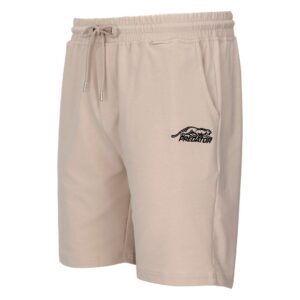 Predator Ivory Shorts with Black Embroidered Logo