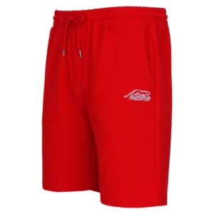 Predator Red Shorts with White Embroidered Logo