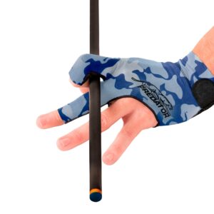 Predator Second Skin Billiard Glove - Blue/Teal Camo