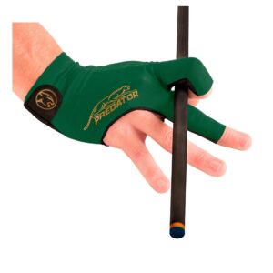 Predator Second Skin Billiard Glove - Green/Gold - Right Hand