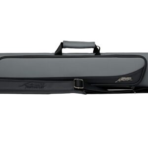 Predator Roadline Gray/Black Hard Cue Case - Double Straps - 3 Butts x 5 Shafts