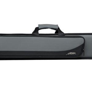 Predator Roadline Gray/Black Soft Cue Case - Double Straps - 4 Butts x 8 Shafts